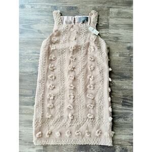 NWT!! ANTHROPOLOGIE Sleeveless Taupe Dress (size XS)